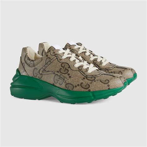 gucci men's supreme sneakers|Gucci rhyton sneakers price.